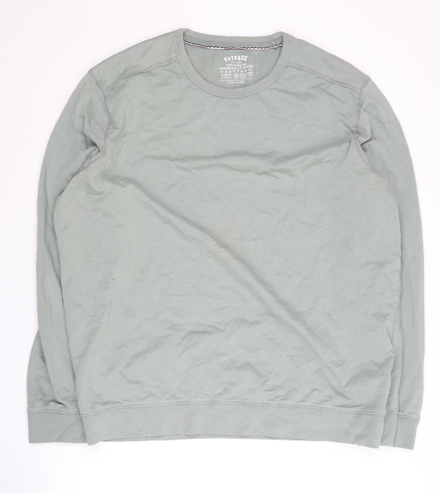 FatFace Men’s Green XL Pullover Sweatshirt