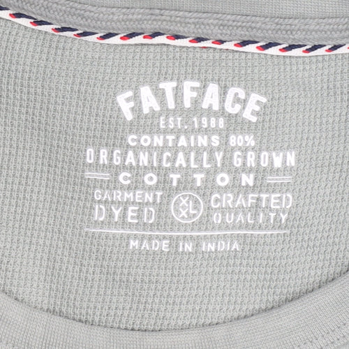 FatFace Men’s Green XL Pullover Sweatshirt
