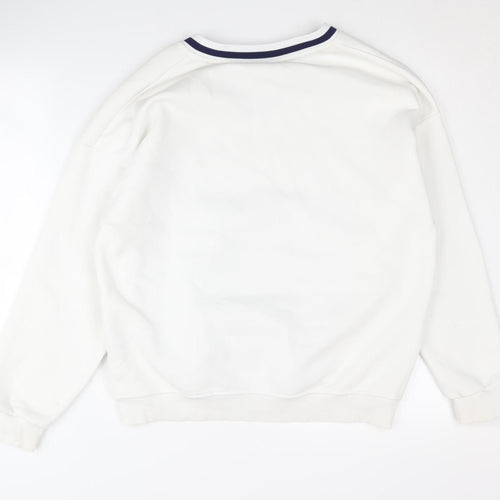 Berkeley Unisex White XS Graphic Sweatshirt