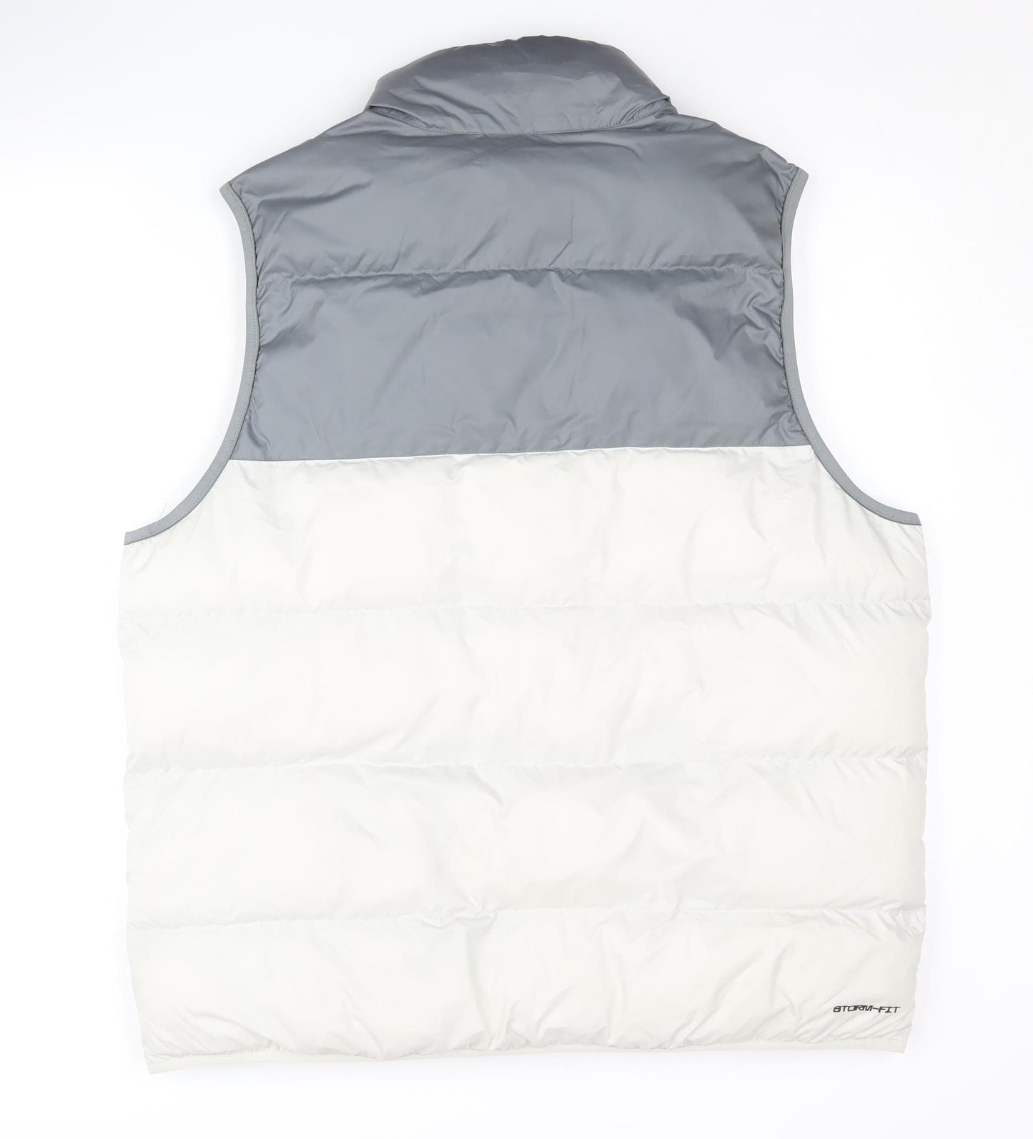 Nike Men's XL Grey Puffer Waistcoat