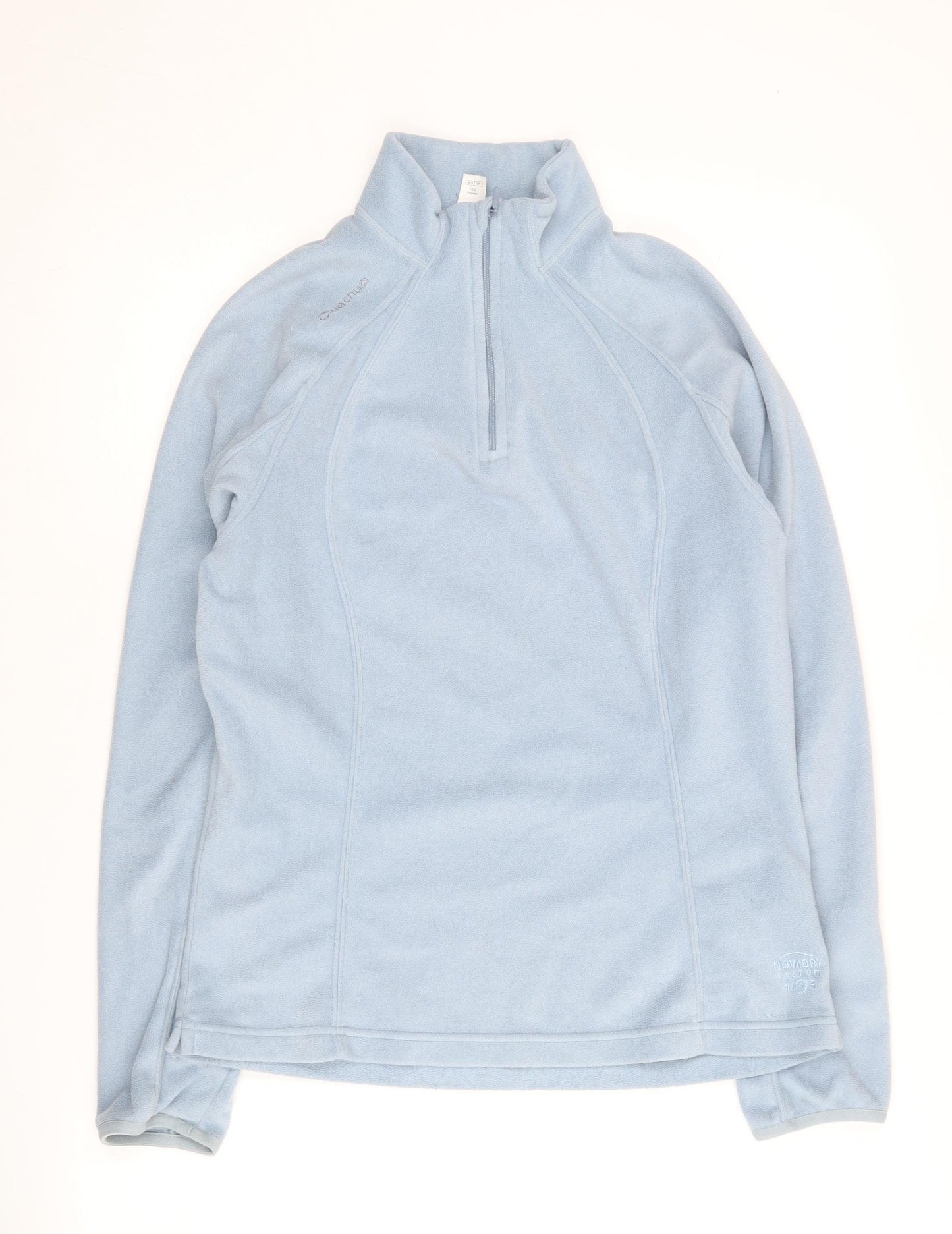 Decathlon Women's Blue Fleece Sweatshirt Size 12