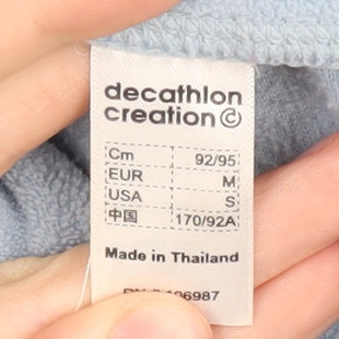 Decathlon Women's Blue Fleece Sweatshirt Size 12