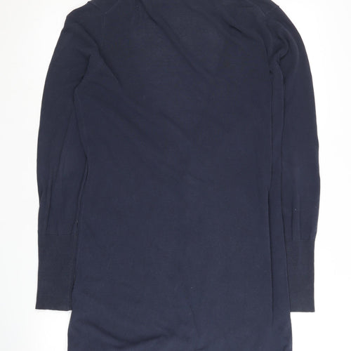COS Women's Blue Cardigan Size S, Cotton, Buttoned