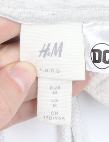 H&M Unisex Ivory Wonder Woman Pullover Hoodie M
