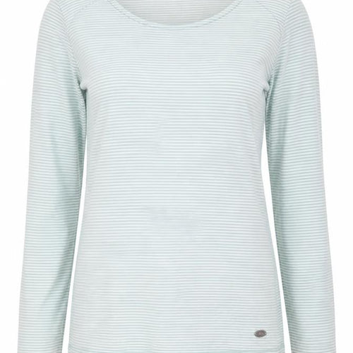 Trespass Women's Green Striped T-Shirt Sz 12