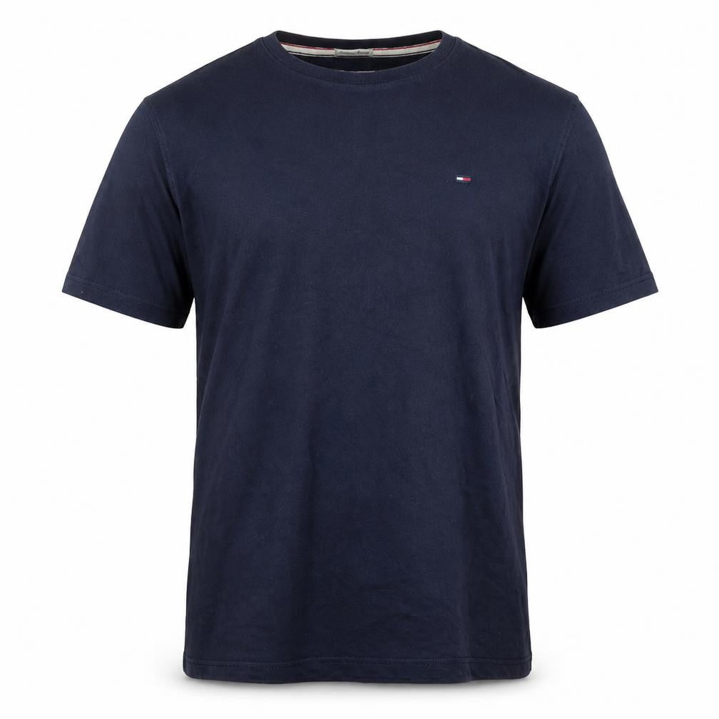 Hilfiger Denim Men's Blue XL Crew Neck Short Sleeve Tee