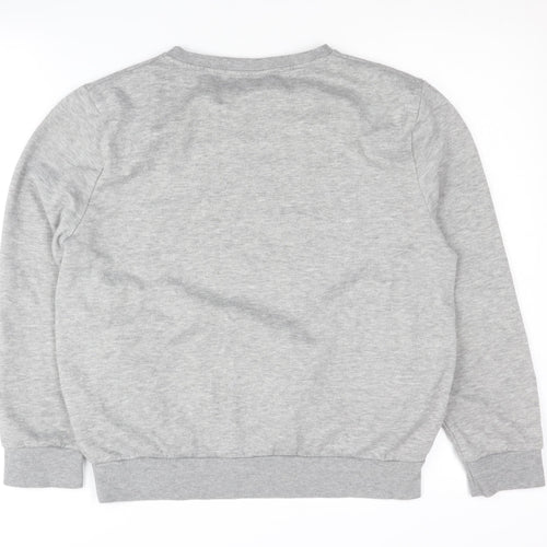 Disney Women's Grey Mickey & Friends Pullover Sweatshirt M