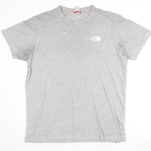 The North Face Men's Grey Medium Crew Neck T-Shirt