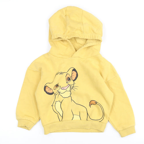 Disney at Primark Yellow Lion King Unisex Jumper, 18-24 Months