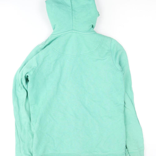 Joules Girls Green Full Zip Cotton Hoodie, Size 1 Year