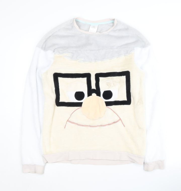 Disney Women's Multicoloured S Fleece Pyjama Top