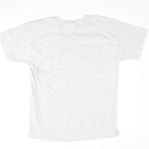 Star Wars Men’s Grey Medium Movie T-Shirt Crew Neck