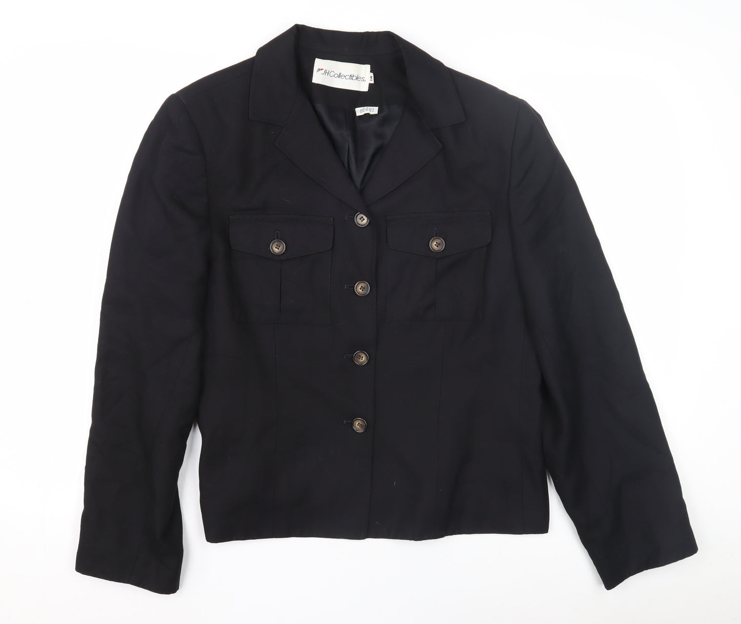 JH Collectibles Women's Black Size 14 Regular Jacket