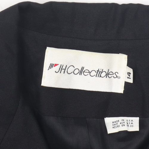 JH Collectibles Women's Black Size 14 Regular Jacket