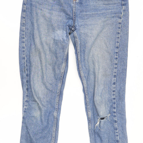 BDG Men's Blue Distressed Denim Jeans, Size M