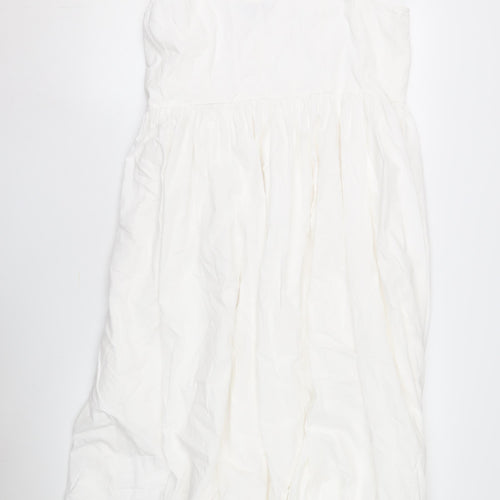 Marks and Spencer White Sleeveless Dress Size 18