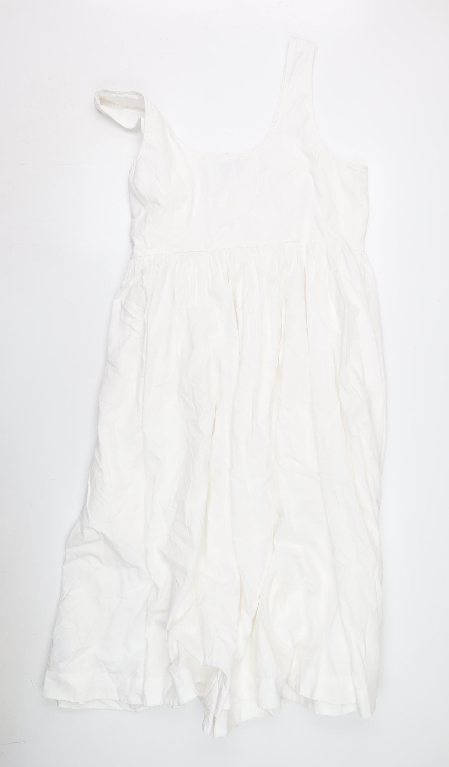 Marks and Spencer White Sleeveless Dress Size 18