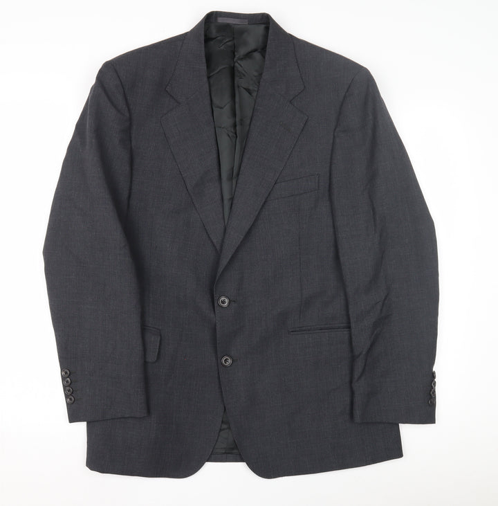 Austin Reed Men's Grey Wool Blazer, Size 40S