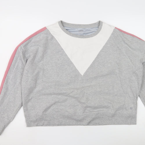Marks and Spencer Women's Grey Pullover Sweatshirt, Size 18