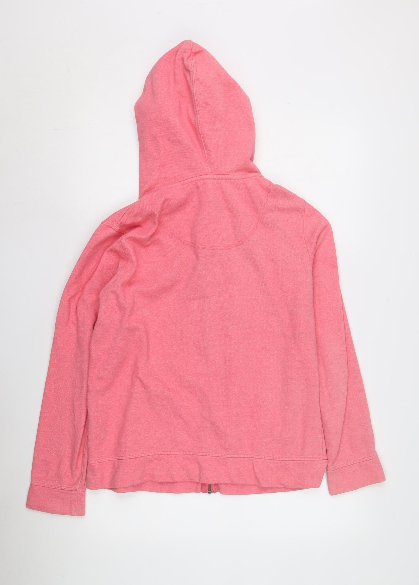 Next Women's Pink Full Zip Hoodie Size 12 Casual