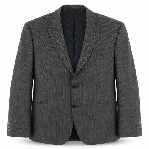 Marks & Spencer Men's Black Check Blazer 42 M