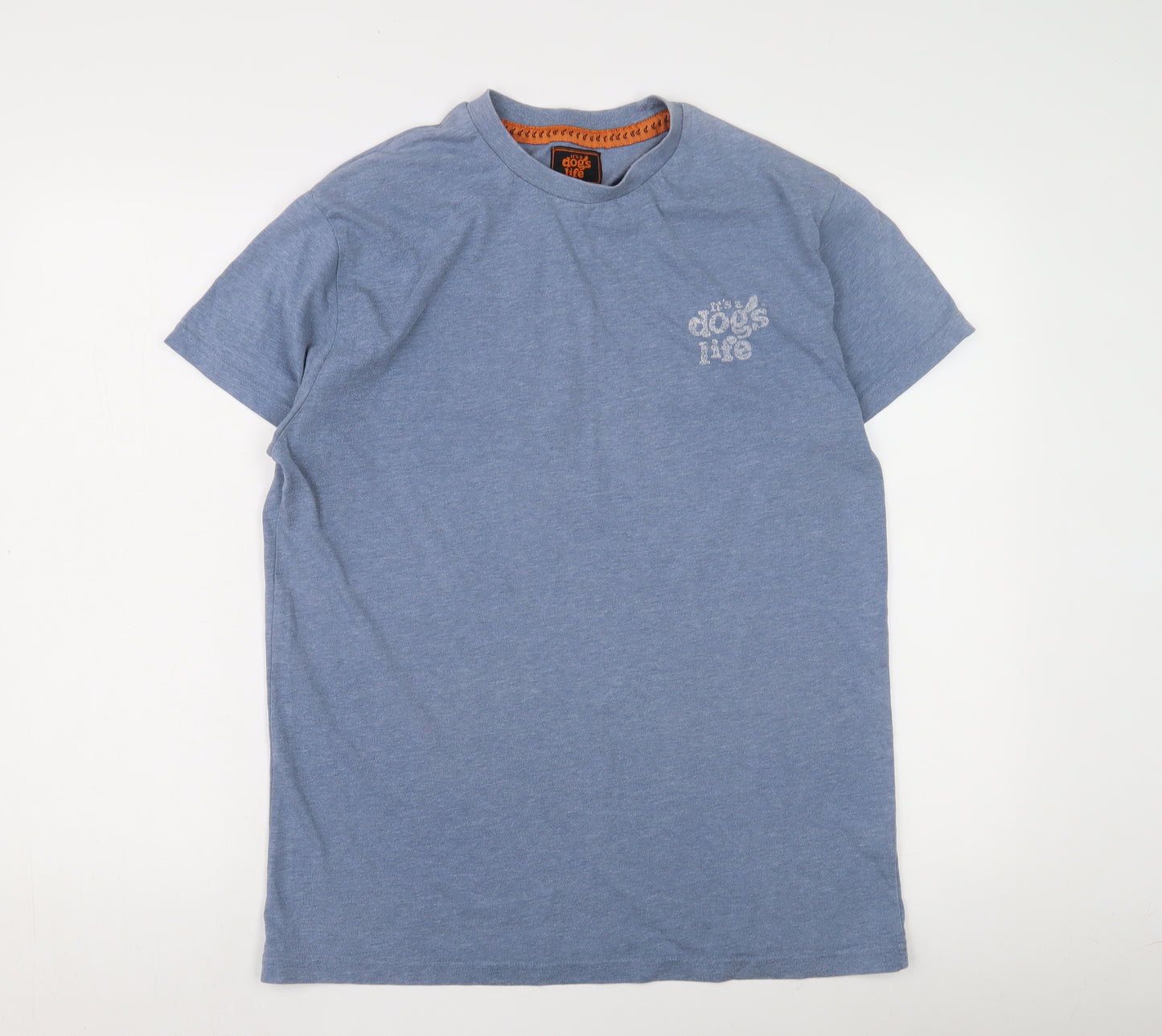It's a dog's life Blue Men's L T-Shirt - Graphic Print