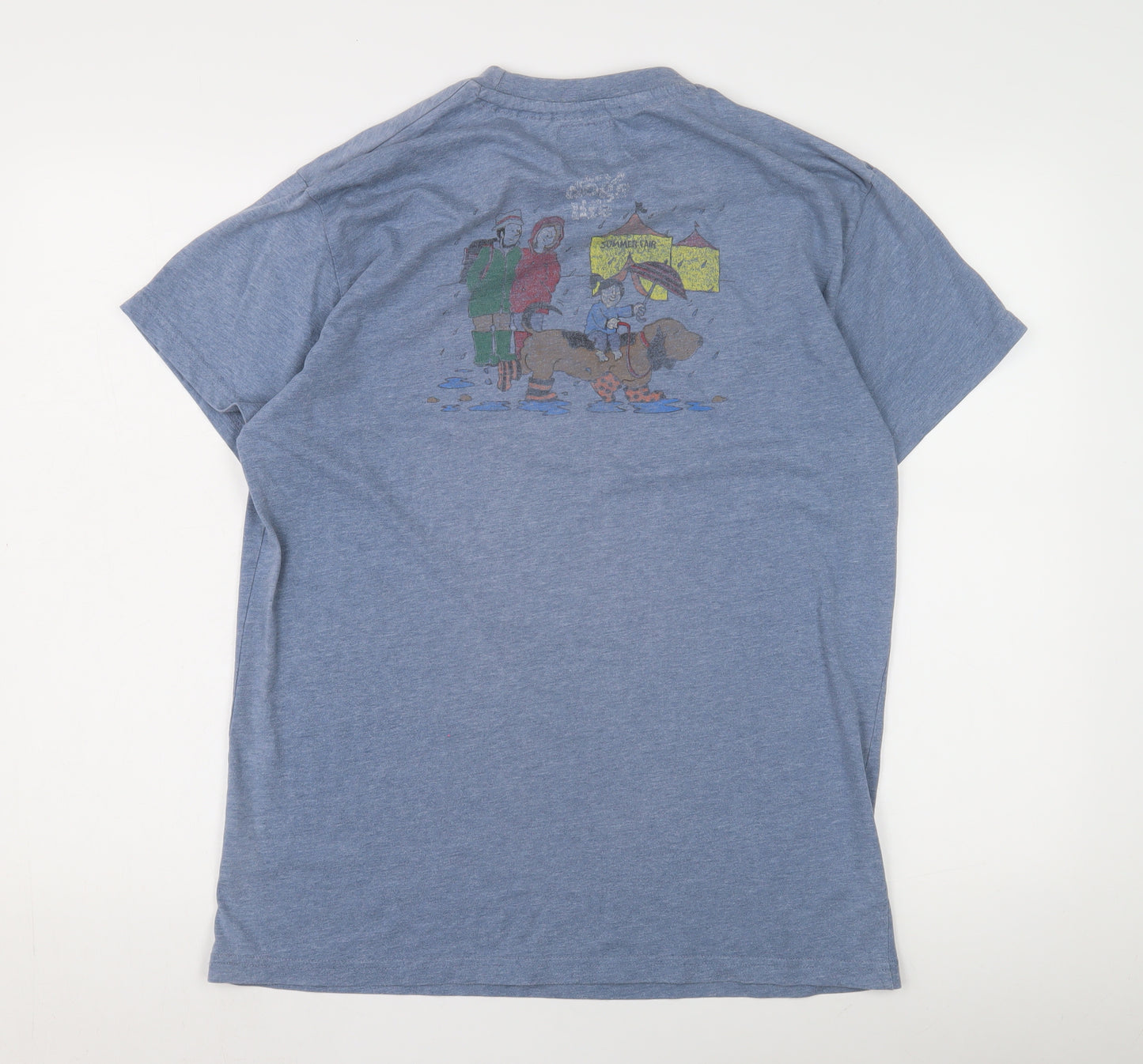 It's a dog's life Blue Men's L T-Shirt - Graphic Print