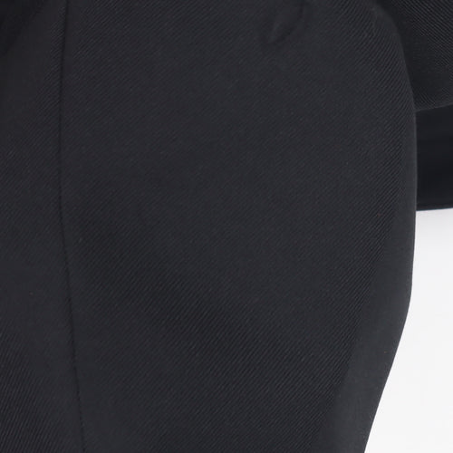 Dublin Men's Black Blazer Classic Mid-Length Formal