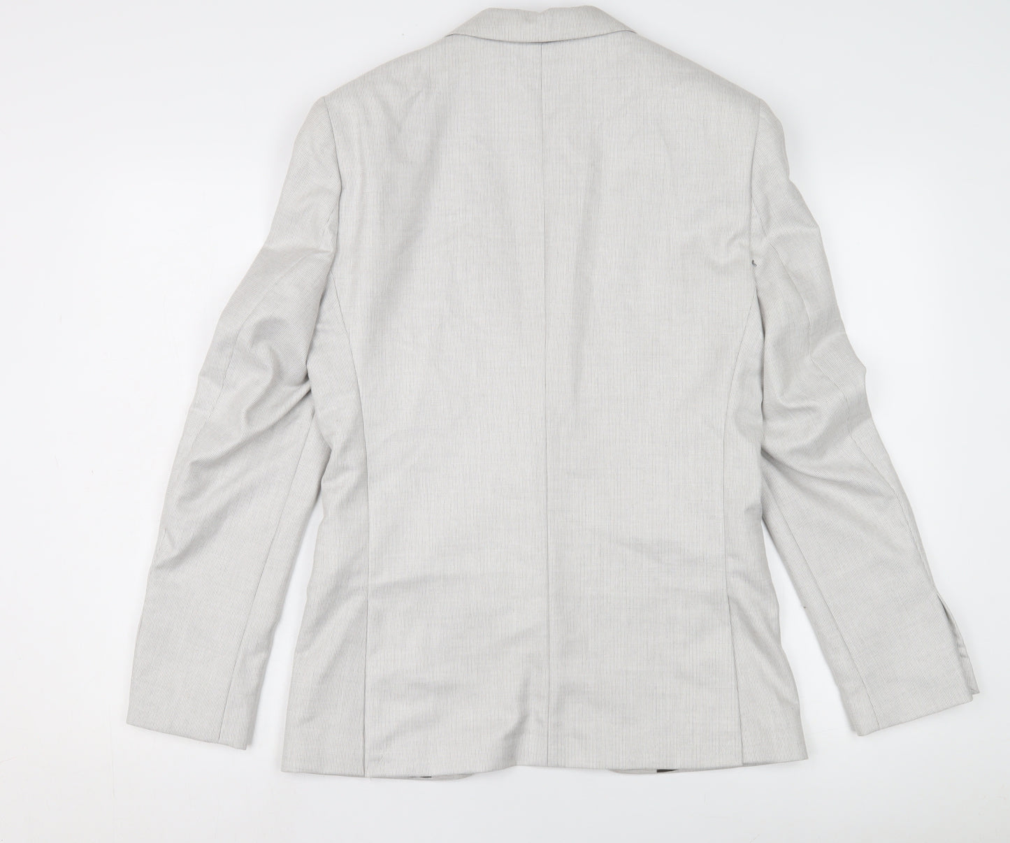 River Island Men's Grey Slim Fit Blazer 36R