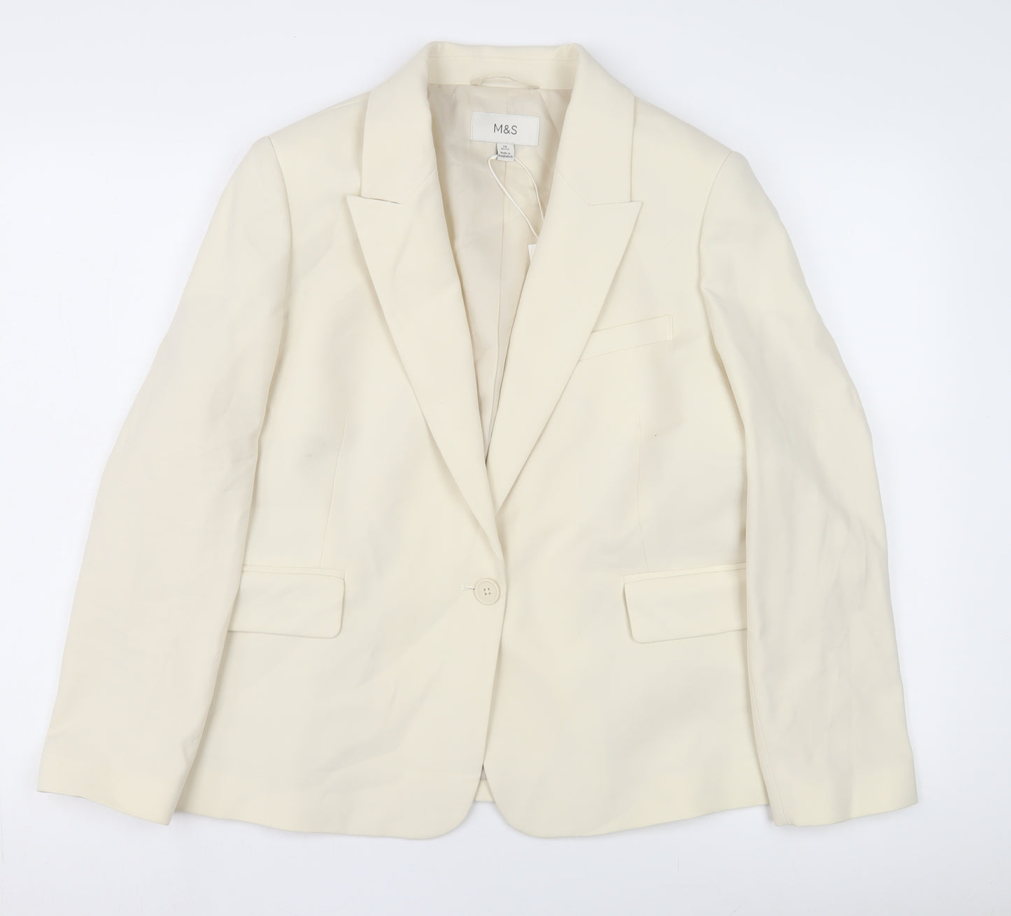 Marks and Spencer Women's Ivory Petite Blazer