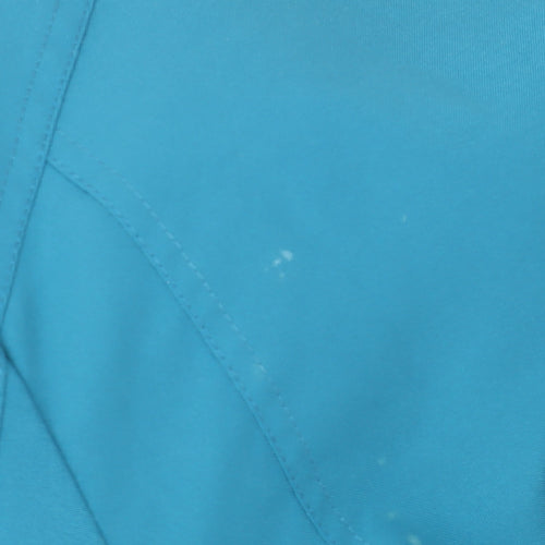 Finesse Women's Blue Basic Jacket, Size 10, Button