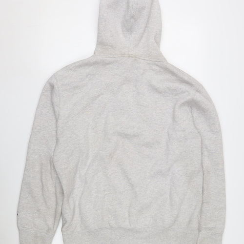 Superdry Men's Grey Hoodie M Pullover with Logo