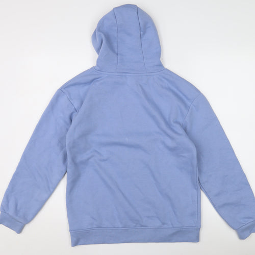 Disney Girls Blue Stitch Hoodie, Age 12-13, Pullover Style