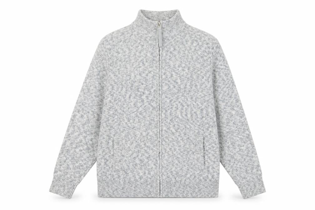 Honor Millburn Women's Grey Knit Jacket Size 14