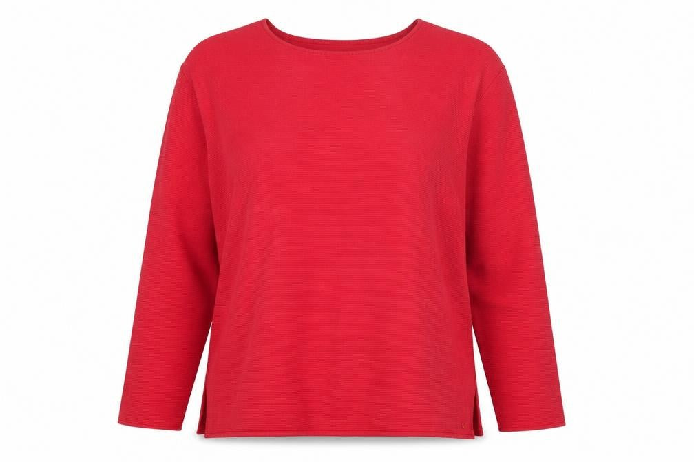 Front view of Marc O'Polo Women's Red Cotton jumper L