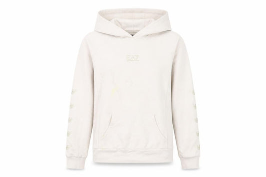 Emporio Armani Ivory Women's Hoodie XS Designer Pullover