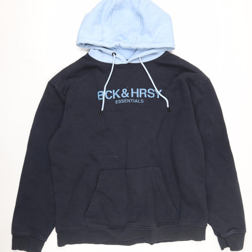 Beck & Hersey Men's Blue XL Pullover Hoodie