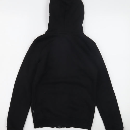 Puma Boys Black Full Zip Hoodie - 11-12 Years