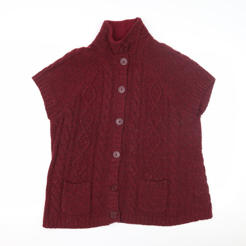 Seasalt Cornwall Women's Red Cardigan, Size 18