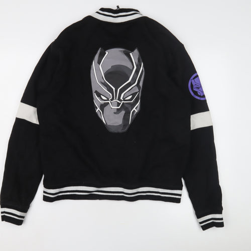 Marvel Unisex Black Panther Varsity Jacket M