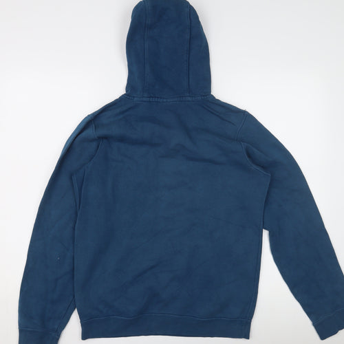 Nike Men's Blue XS Pullover Hoodie with Logo