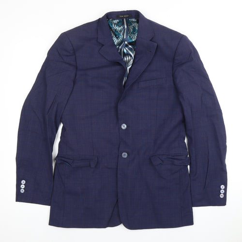 Ted Baker Men's Blue Jacket Size 38R