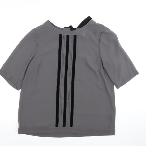 Marks and Spencer Women's Grey Blouse Size 12