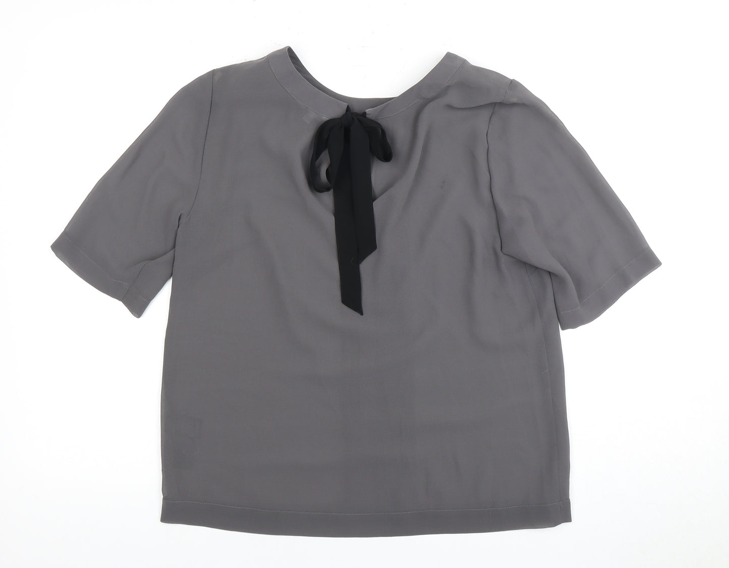 Marks and Spencer Women's Grey Blouse Size 12