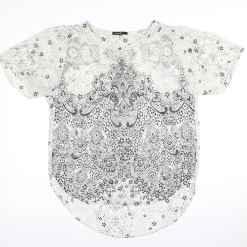 Marks and Spencer Women's Ivory Short Sleeve Blouse
