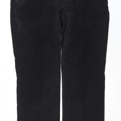 Golfino Men's Black Corduroy Trousers Size M