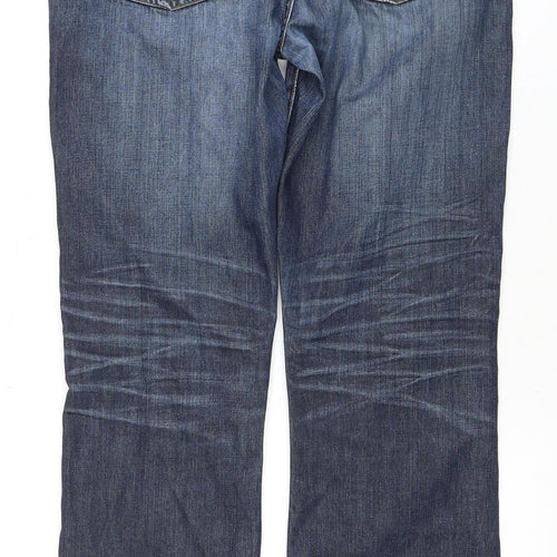 Gap Men's Blue Bootcut Jeans 33x32
