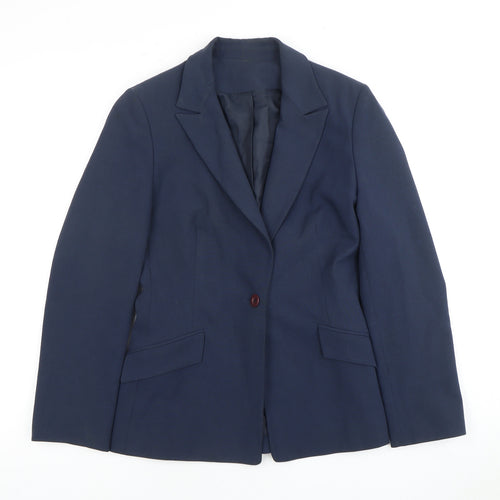 Anne Brooks Women’s Blue Petite Blazer Size 6