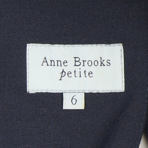 Anne Brooks Women’s Blue Petite Blazer Size 6