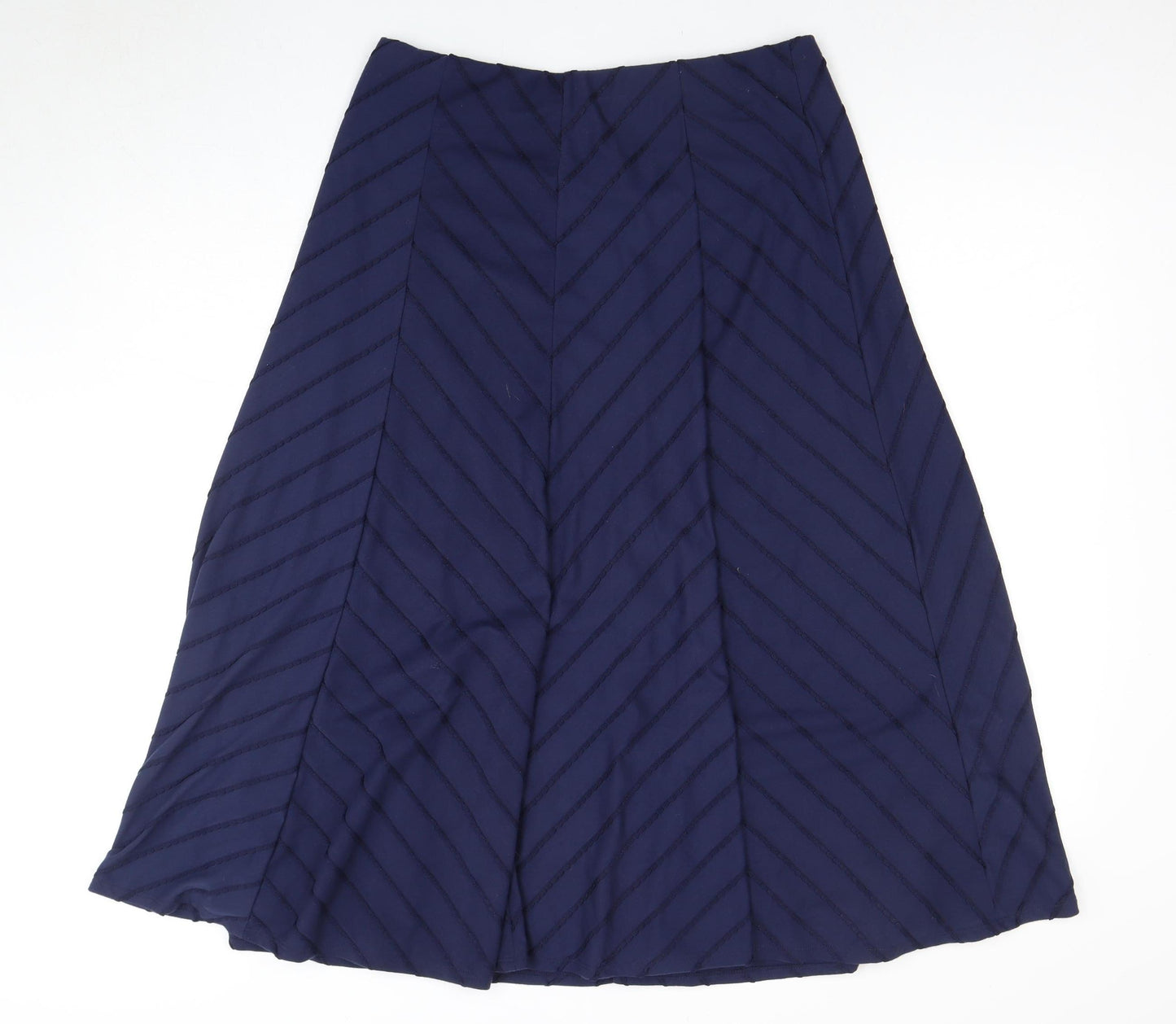 Roman Women's A-Line Blue Skirt, Size 14